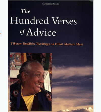 Một trăm lời khuyên dạy về những điều quan trọng nhất trong Phật giáo Tây tạng